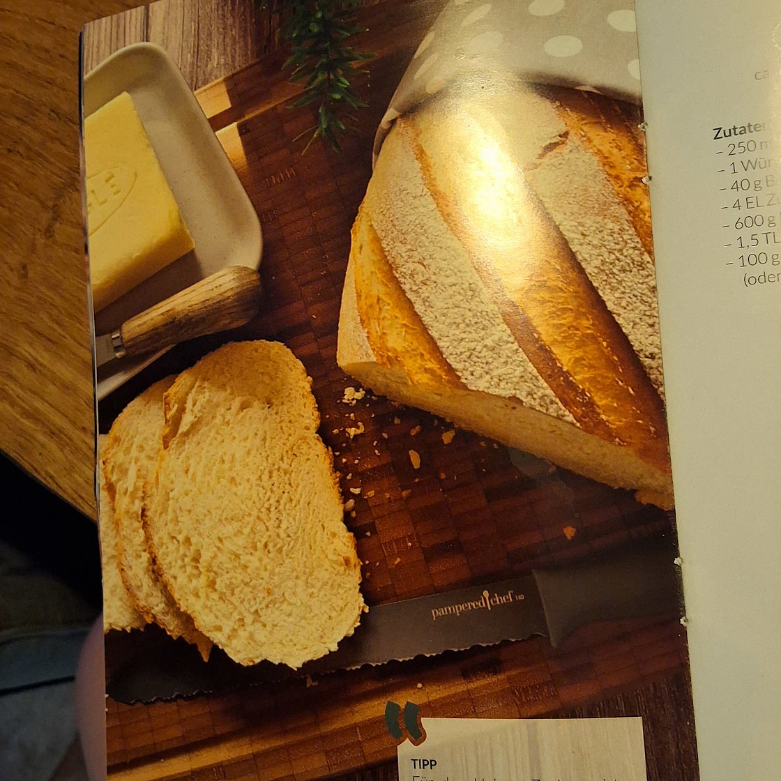 Weißbrot Pampered Chef