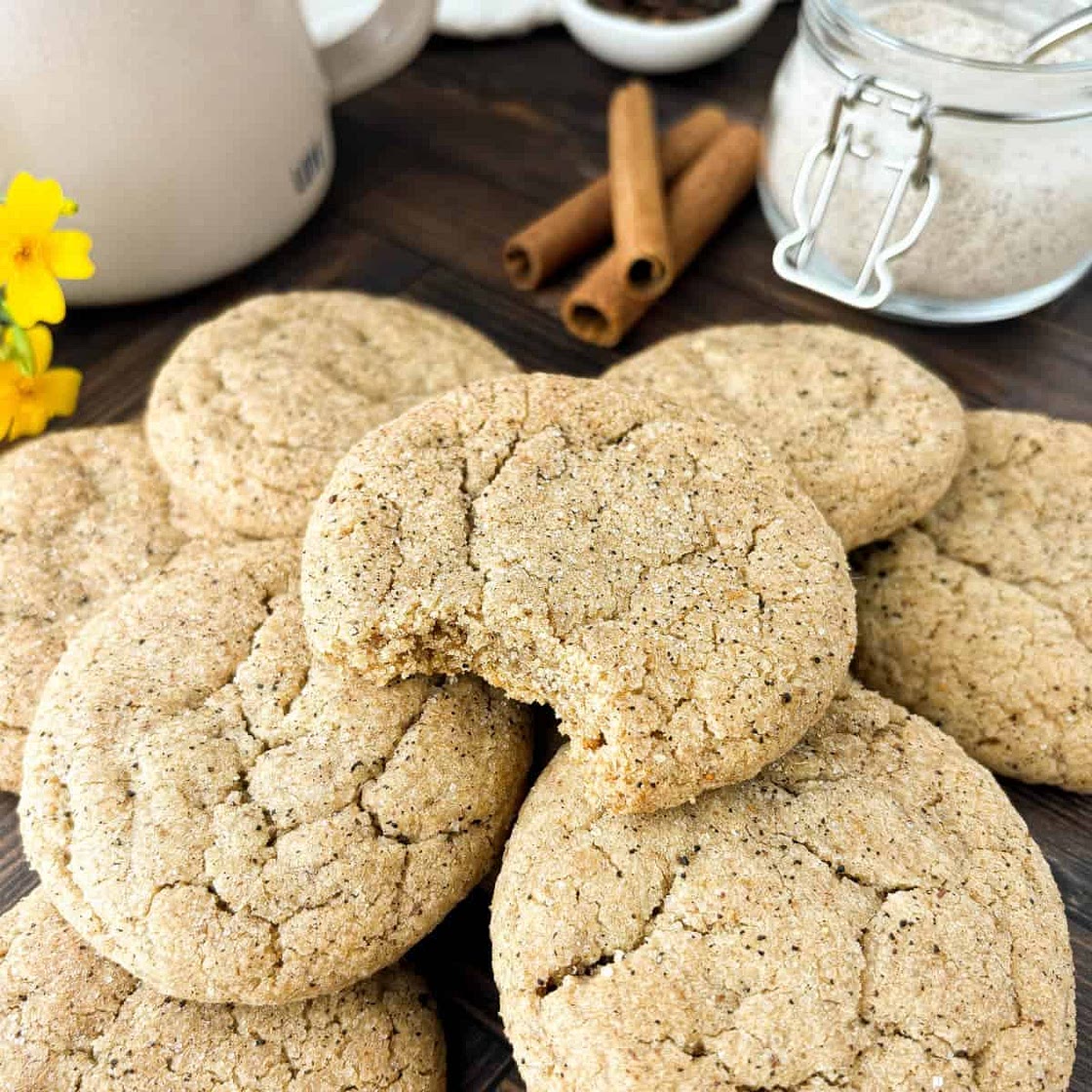 Dirty Chai Cookies