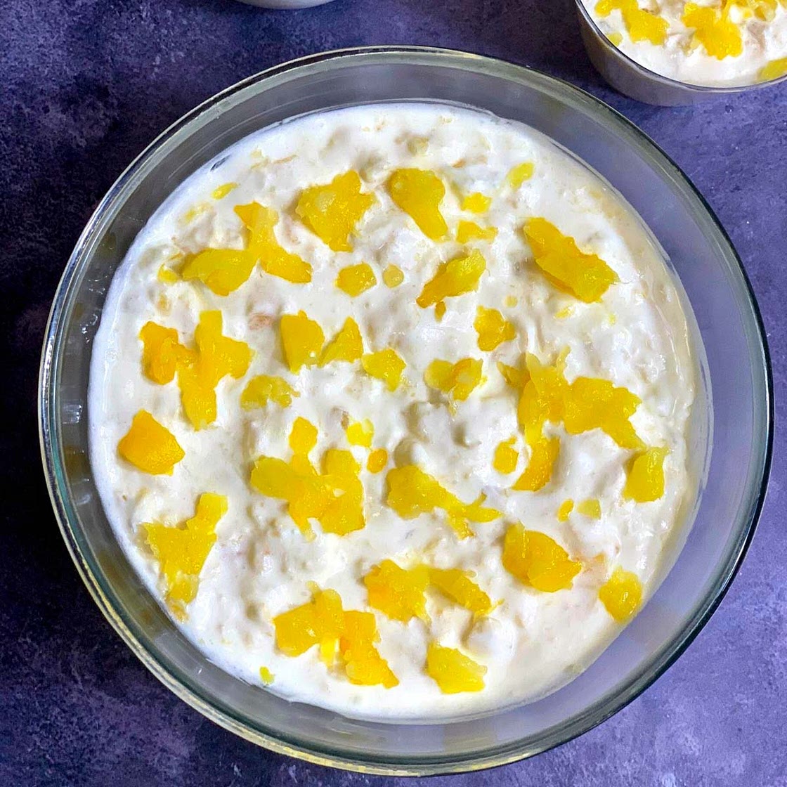 5 Minute Pineapple Dessert