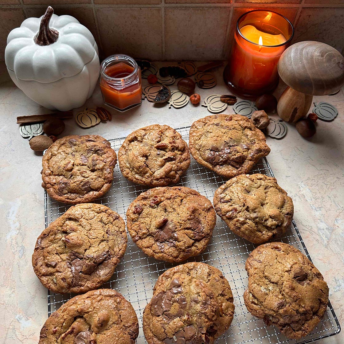 Brown butter pecan cookies 🍪