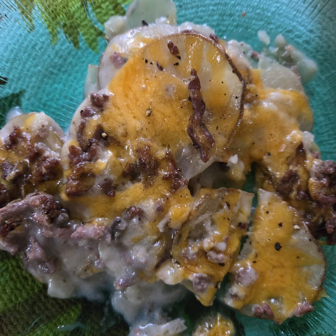 Hamburger Potato Casserole