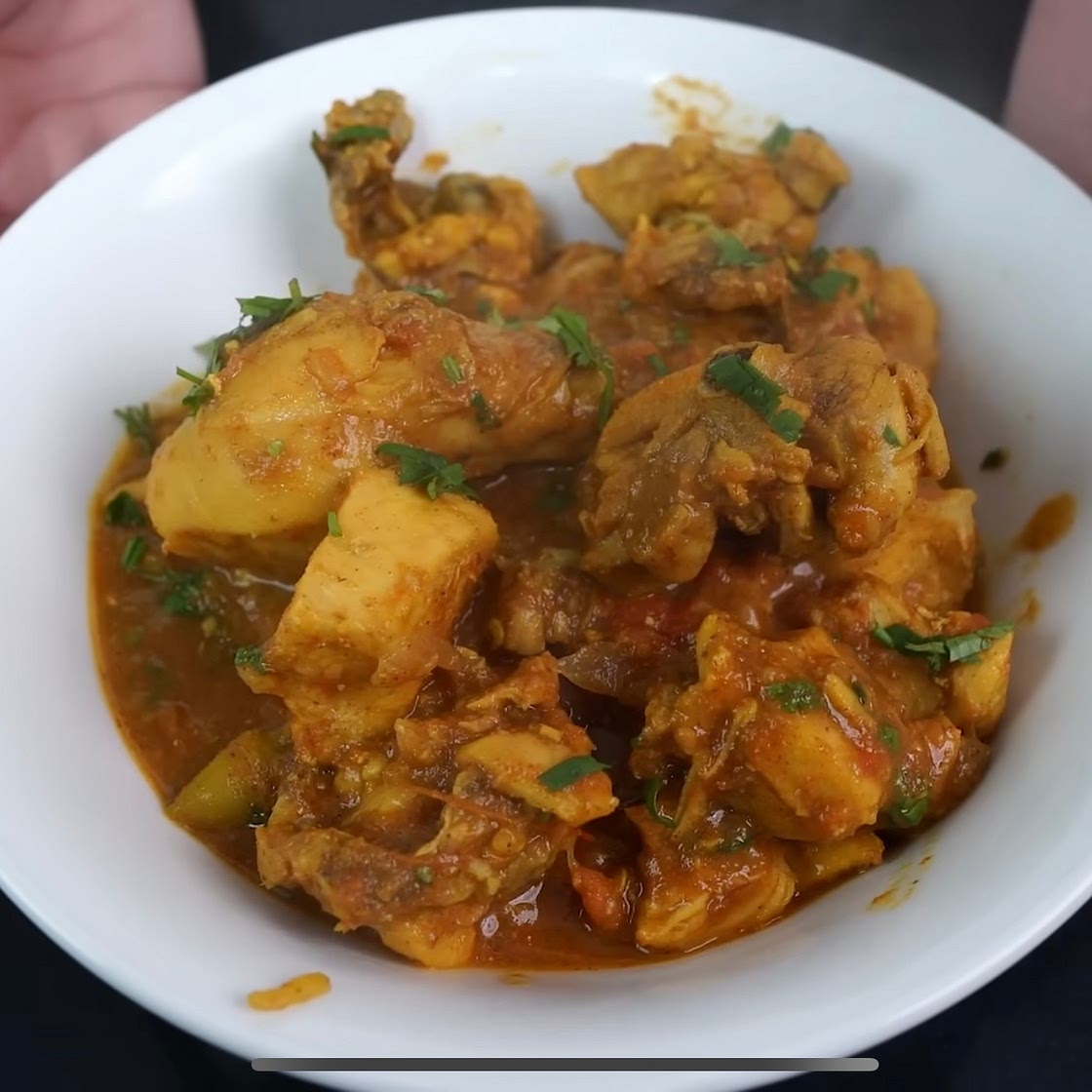 Chicken Curry No Oil