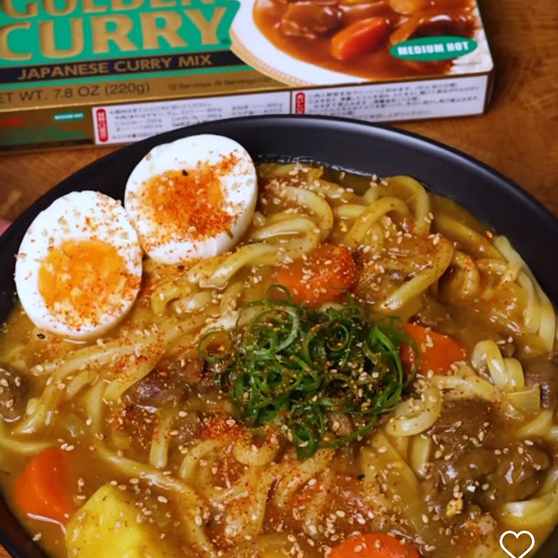Japanese beef curry udon