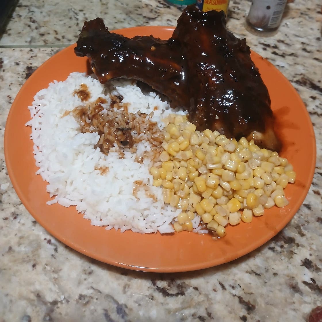 Beef Ribs with Barbecue Sauce - slow cooked short ribs!