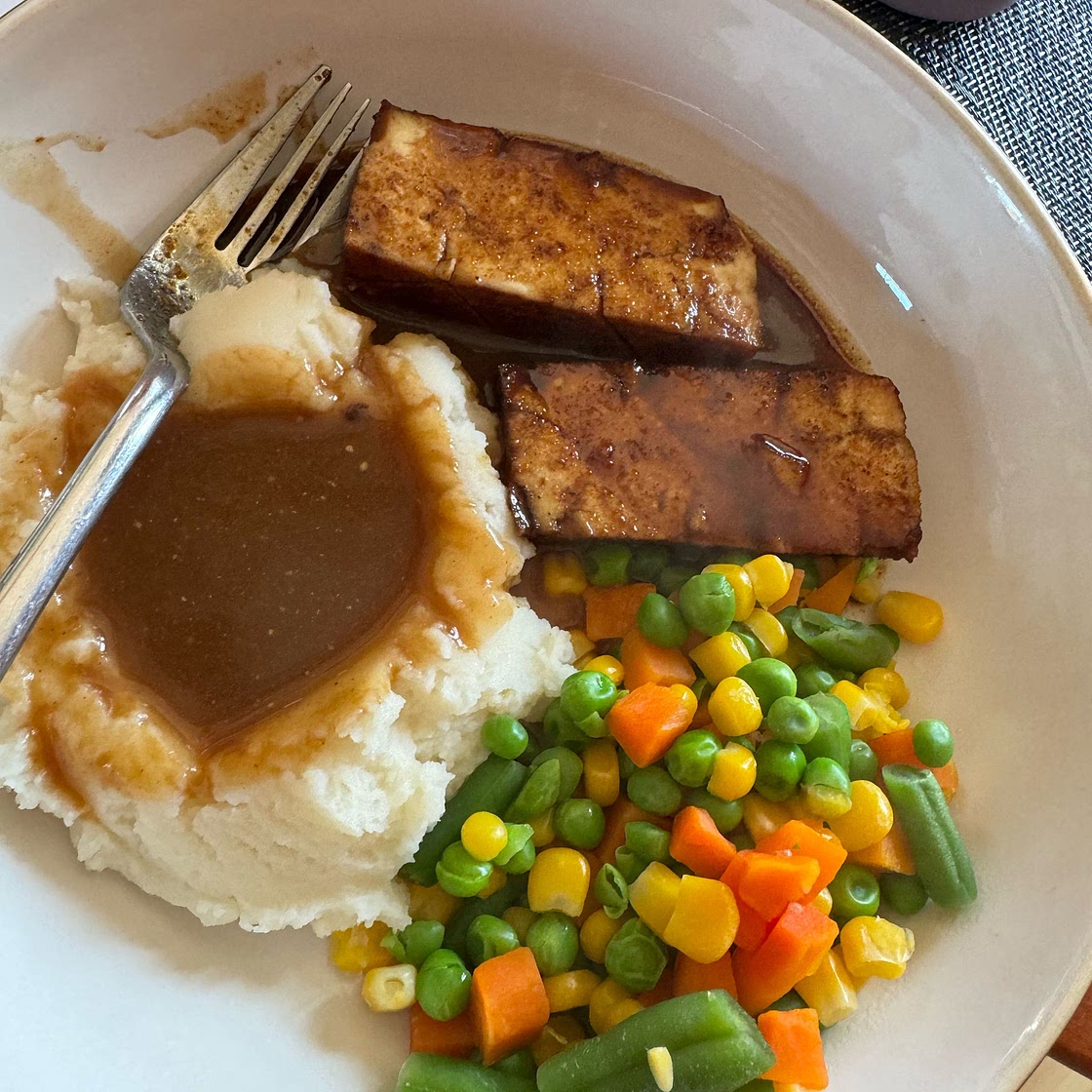 Brown Sugar Glazed Tofu Roast