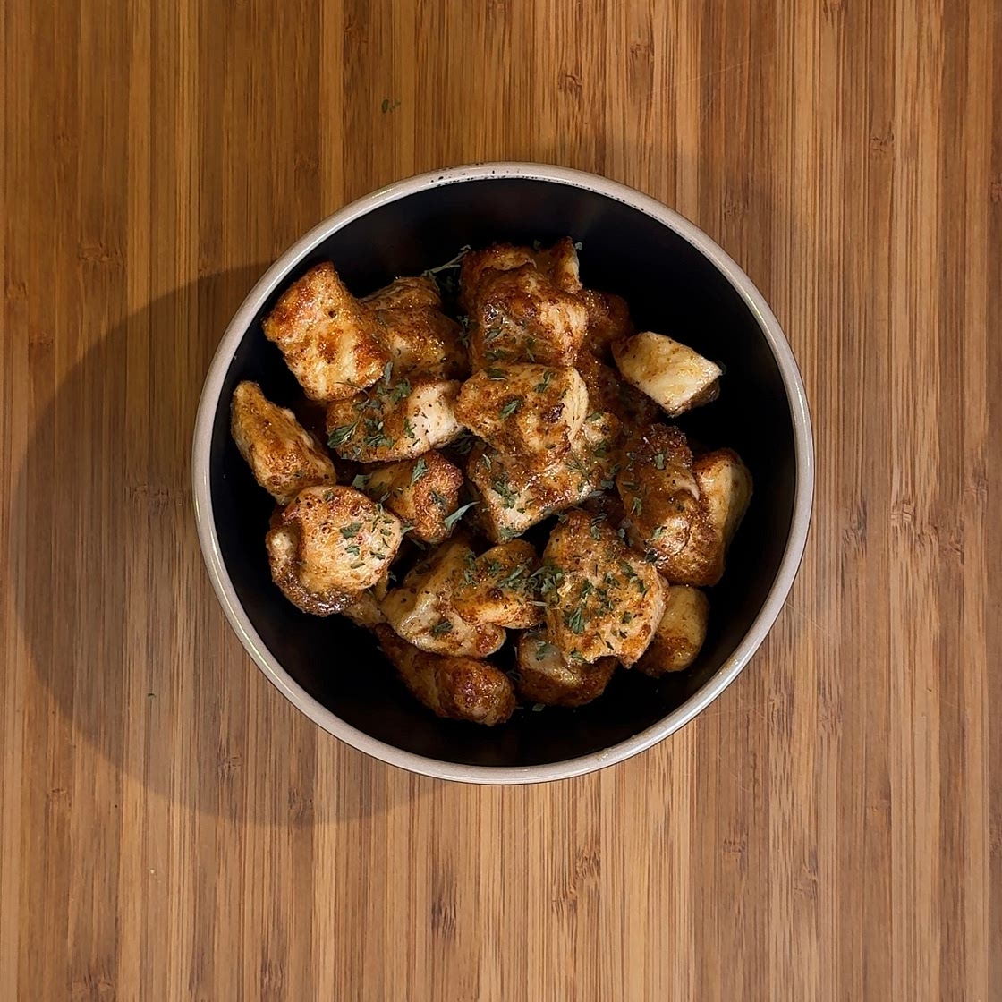 Air Fryer Suya Chicken Bites