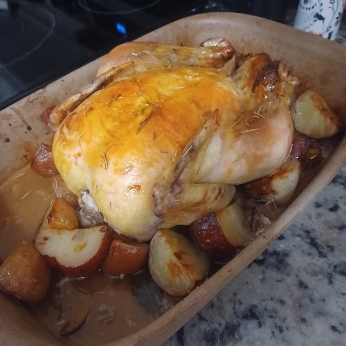 Foolproof slow roast chicken