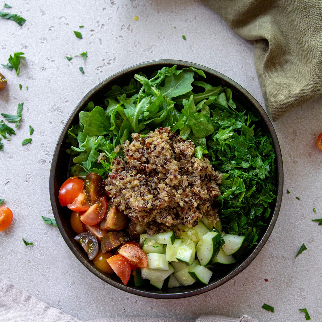 Arugula Tabbouleh Salad