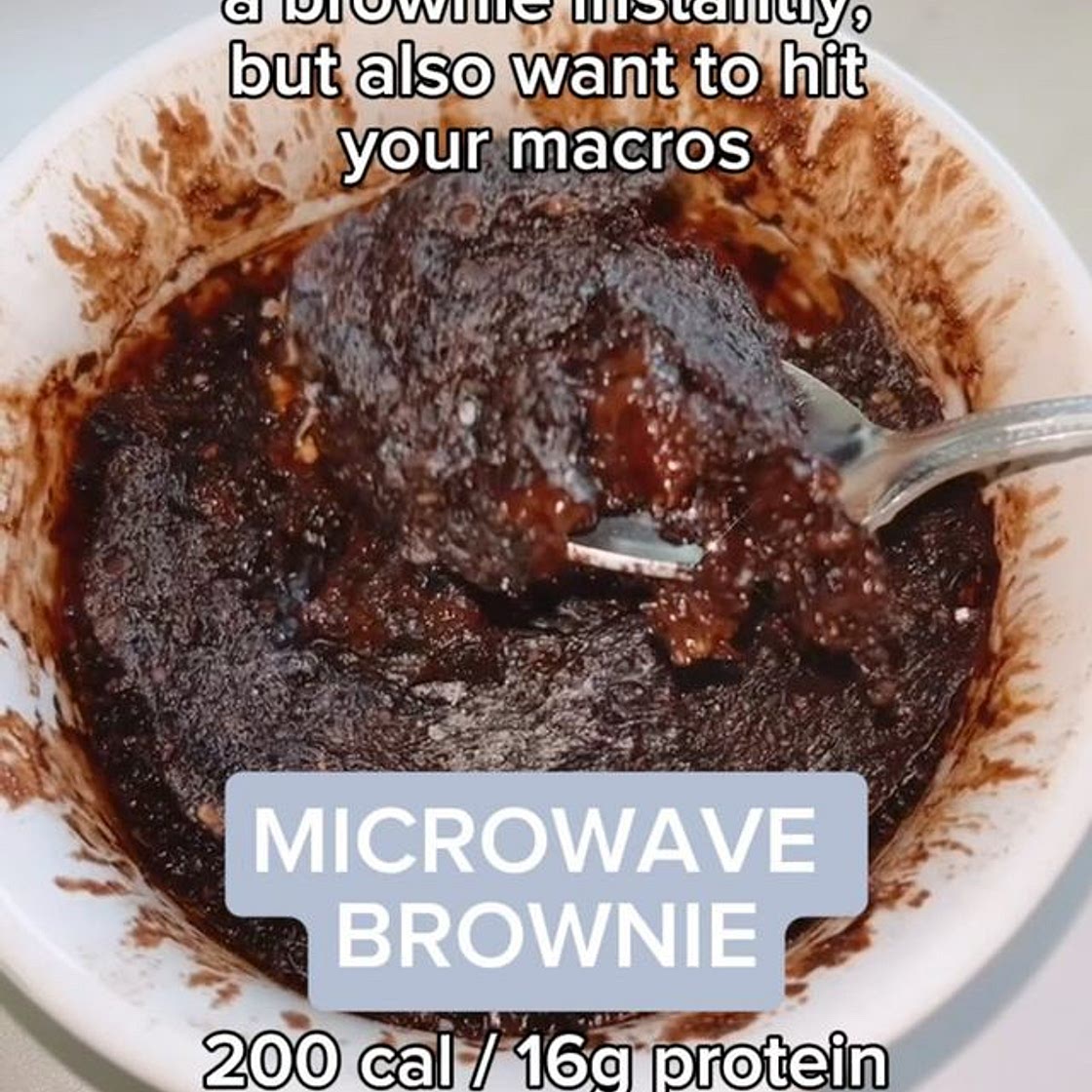 When you get your period and need a brownie RIGHT NOW, but also 