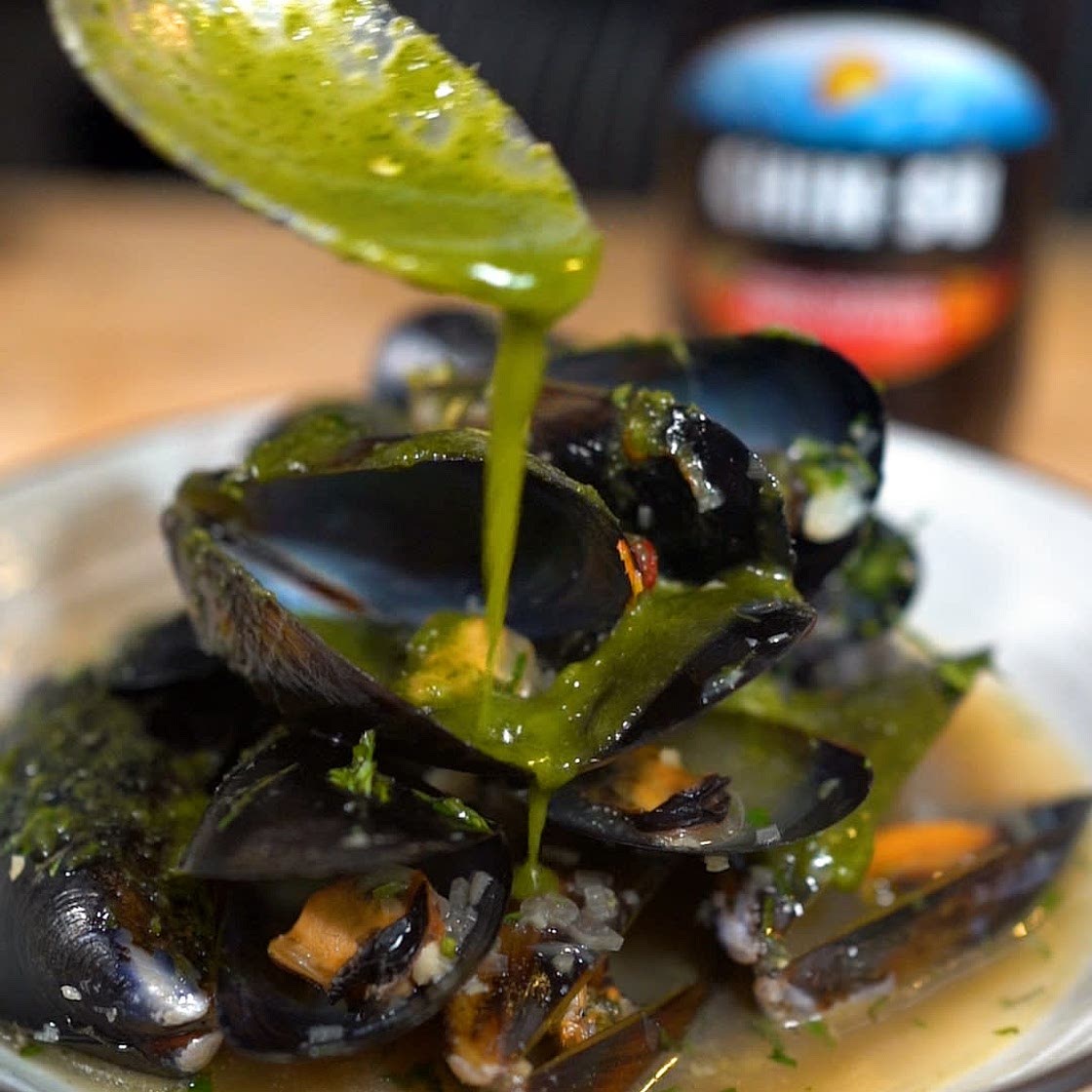 Vietnamese-Style Fish Sauce Mussels