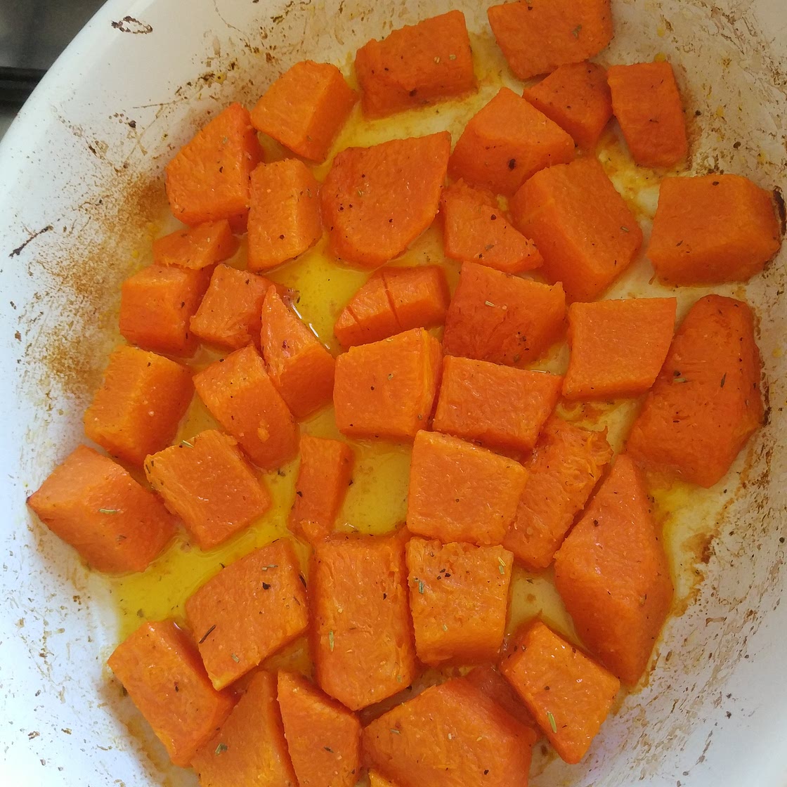 Тыква запечённая в духовке