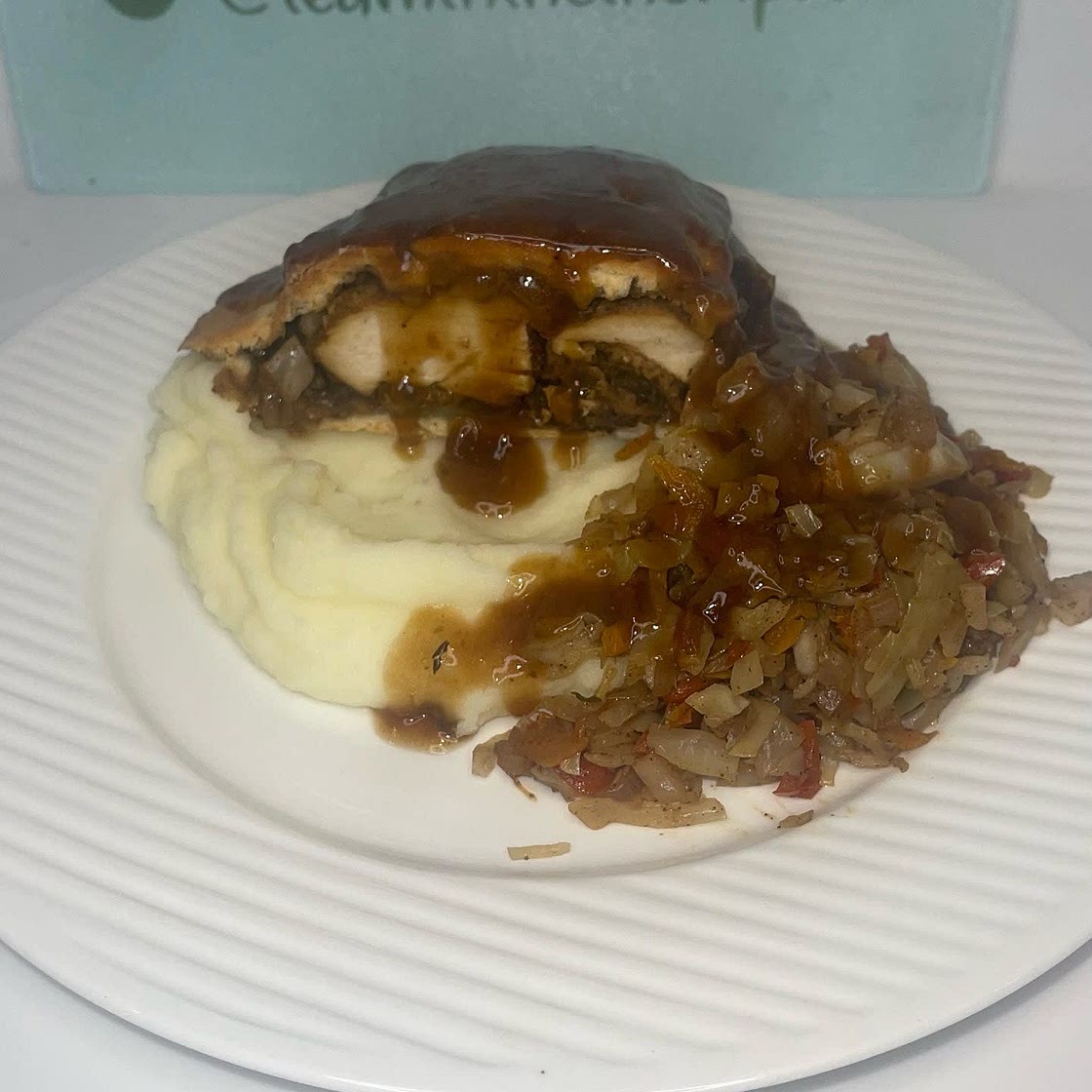 Jerk Chicken Wellington 