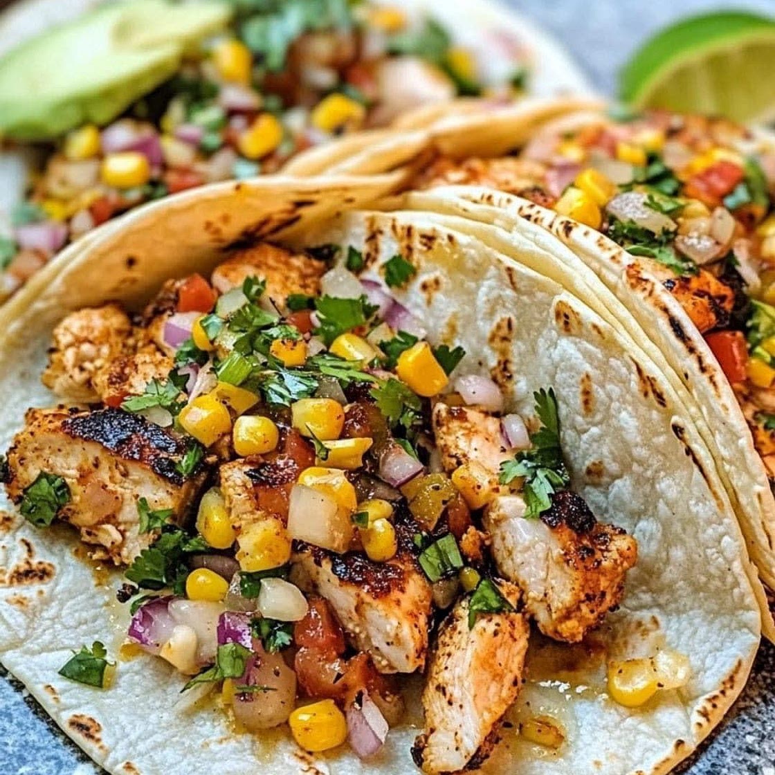 Chipotle Chicken Tacos