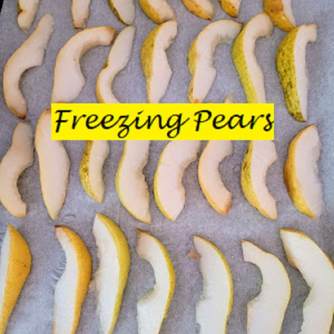 Freezing Pears