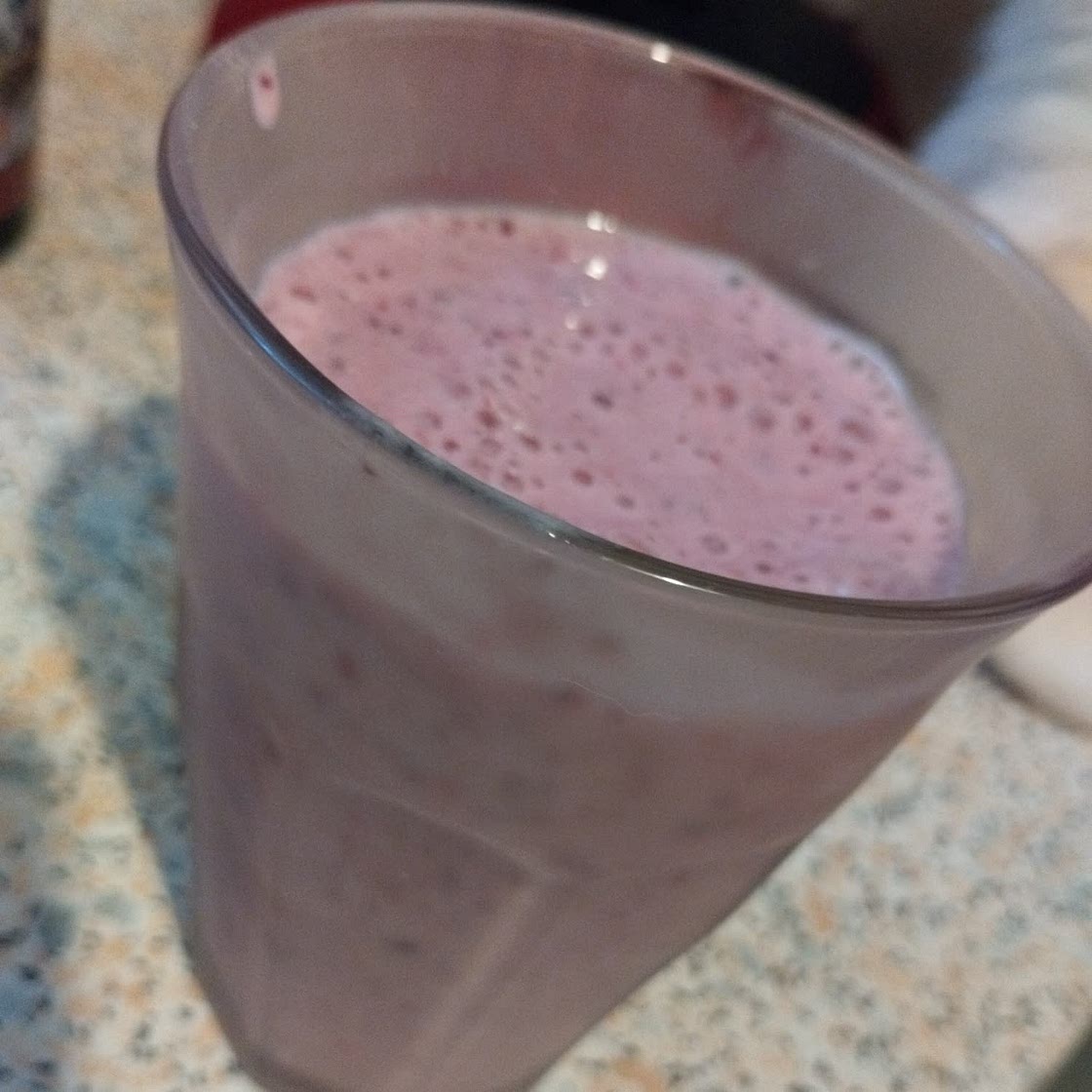 smoothie à la mangue (pour l’entrainement)