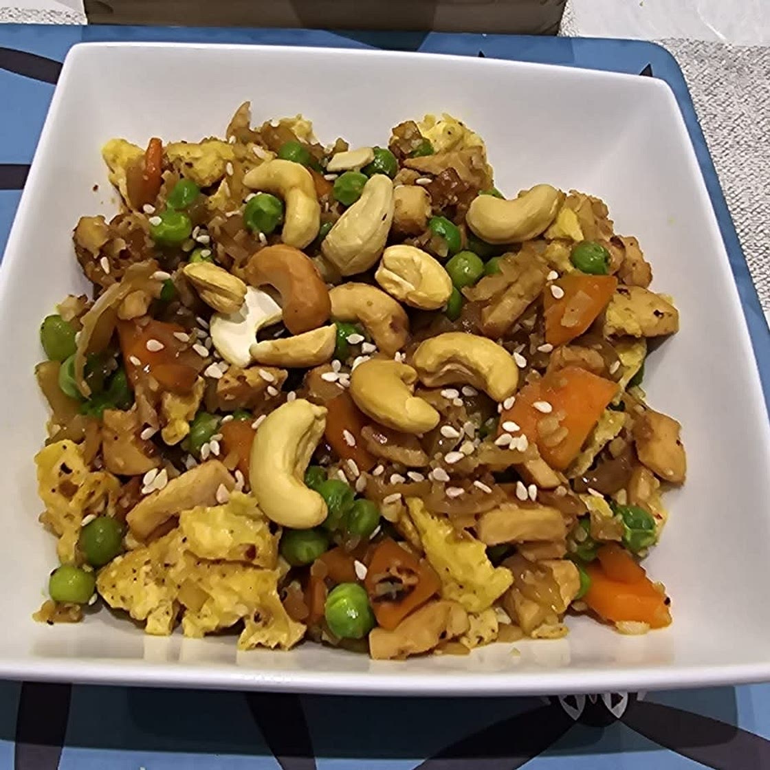 Cauliflower Fried Rice With Cashews