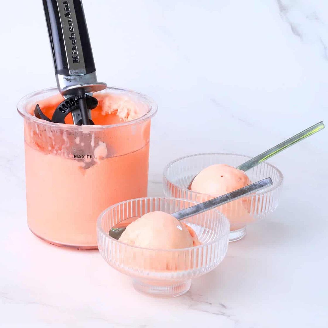 Sugar Free Watermelon Ice Cream (Ninja Creami)