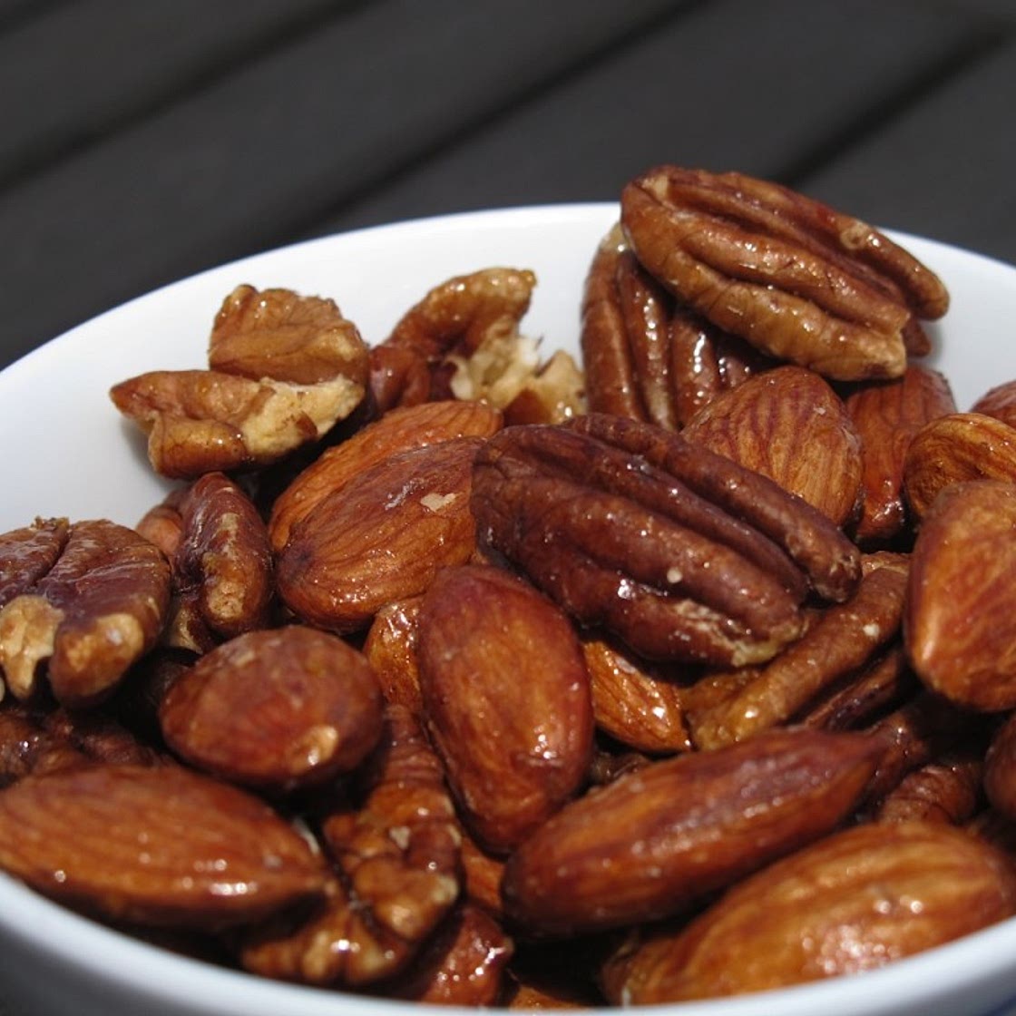 Orange & Maple Glazed Nuts