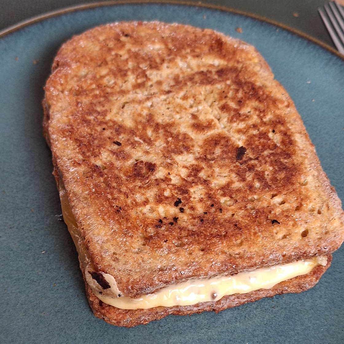 Schinken-Käsetoast aus der Pfanne