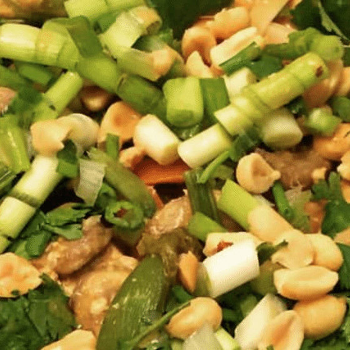Thai Chicken Peanut Noodles Recipe - Mommy Travels