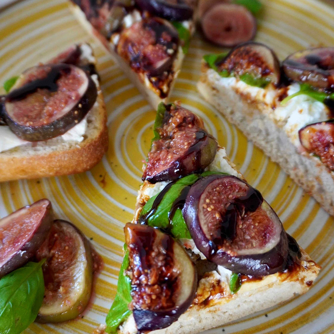 Fig burrata ciabatta