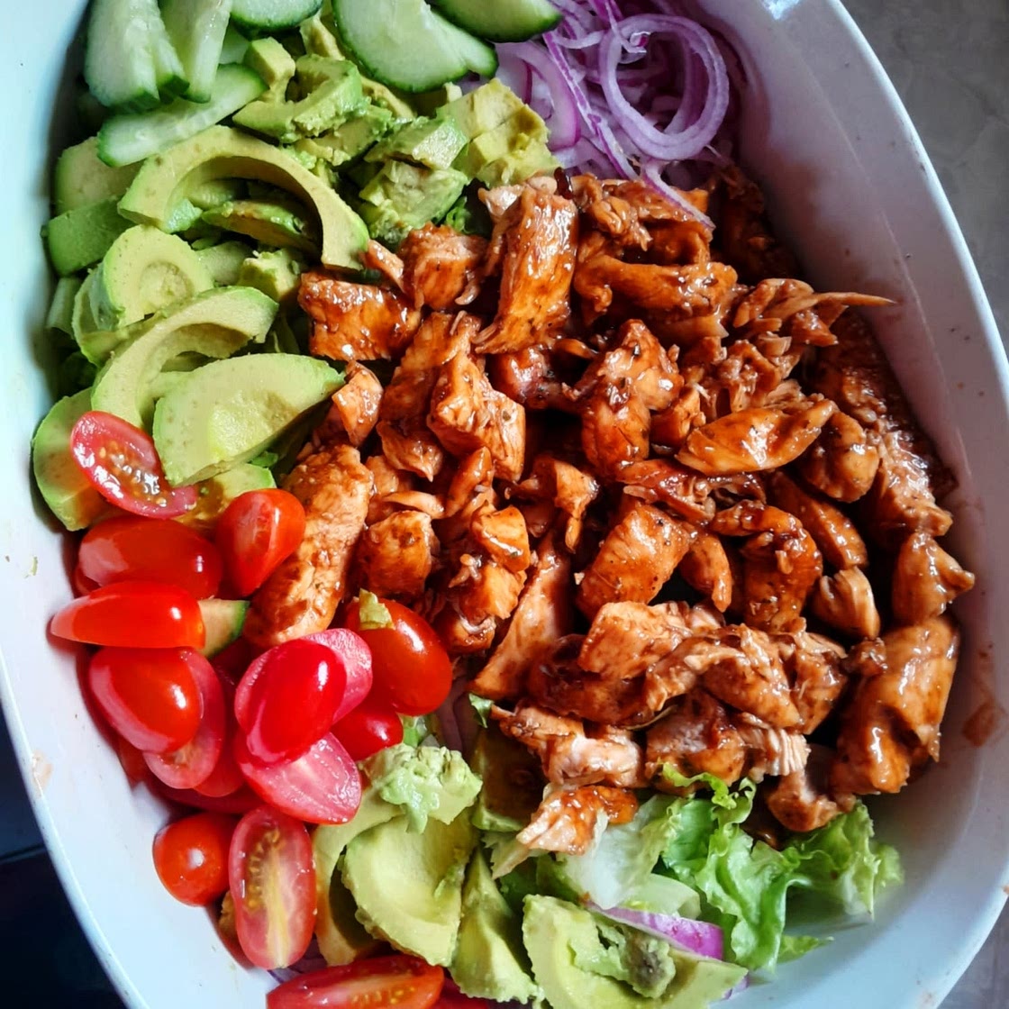 Grilled Chicken Salad (Easy In 30 Minutes!)