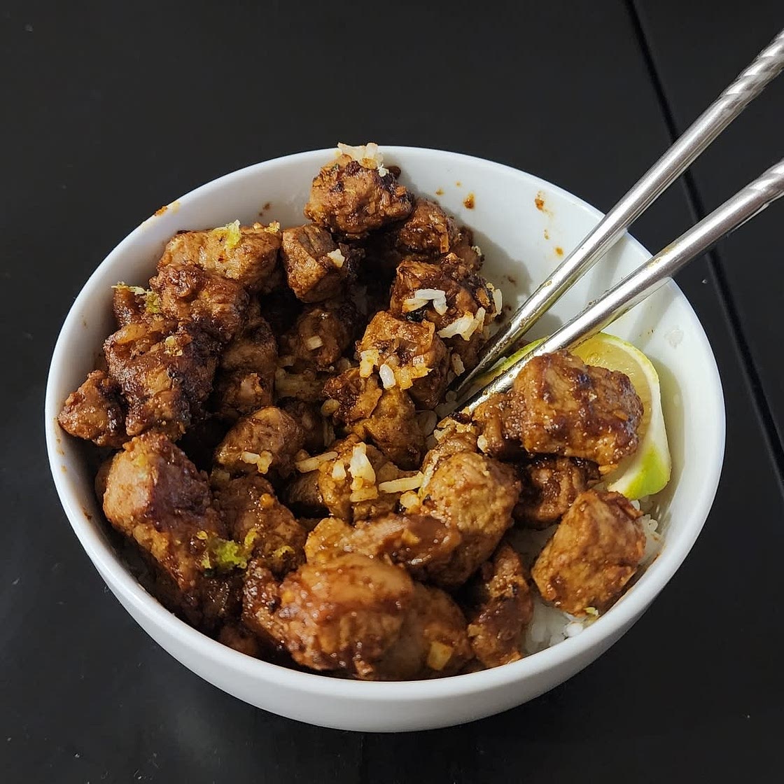 Viet-Cajun Steak Bites