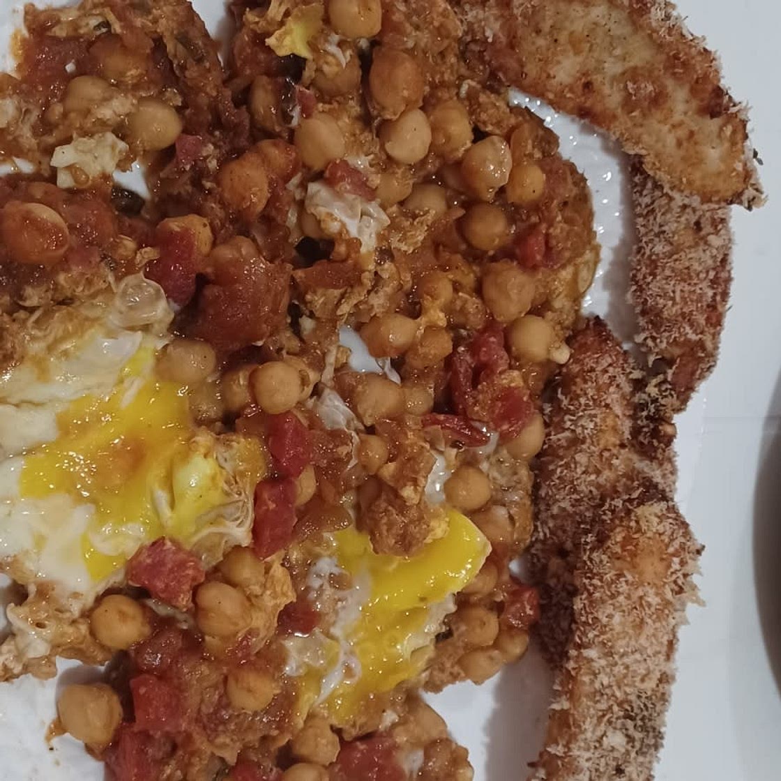 Chakchouka pois chiches