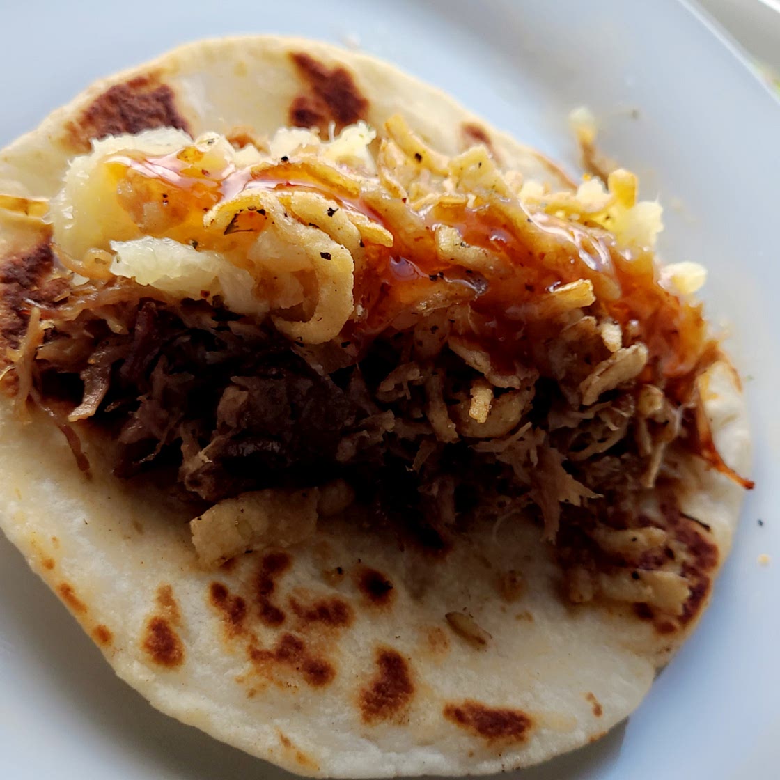 Sweet chili pineapple tacos