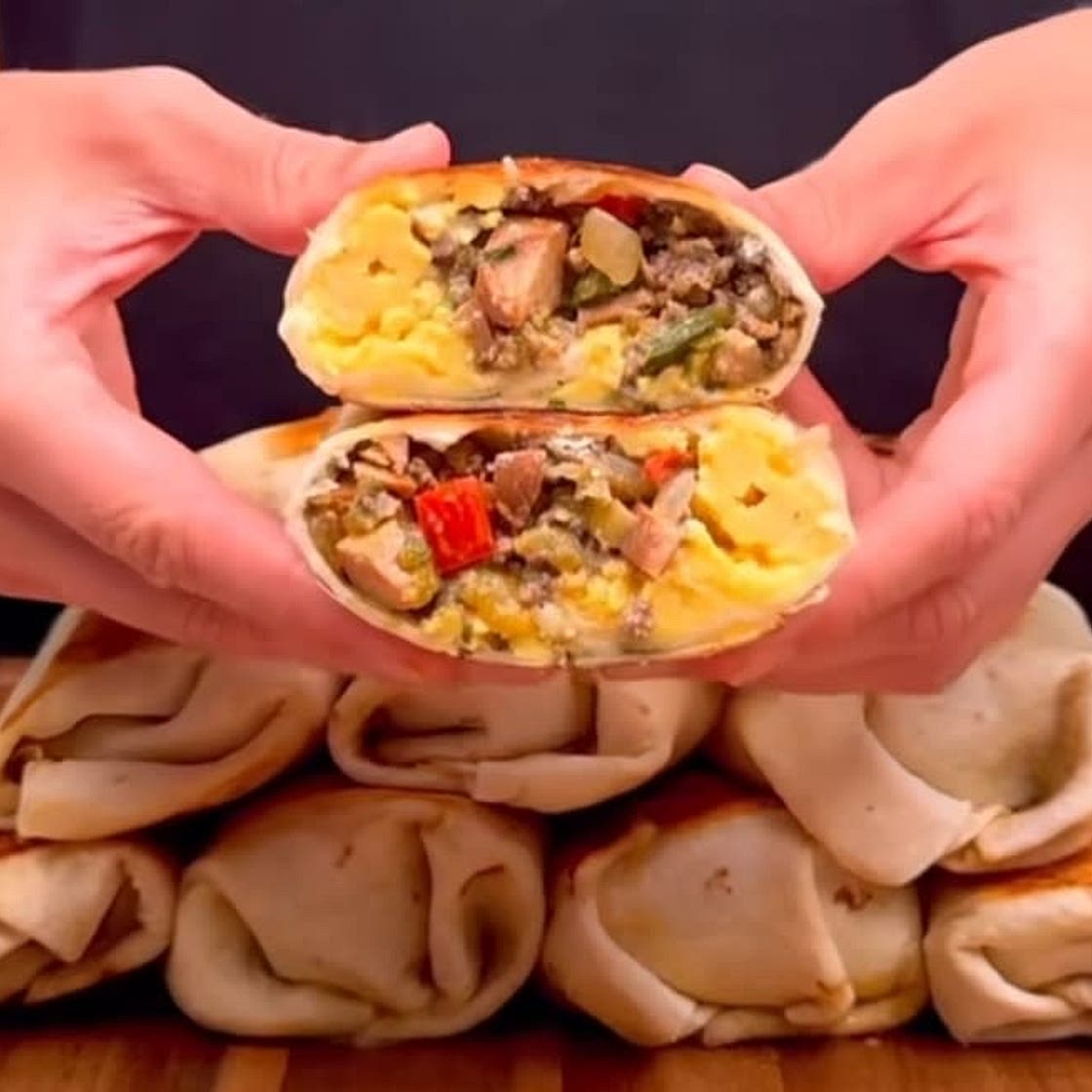 Loaded Southwestern Breakfast Burrito