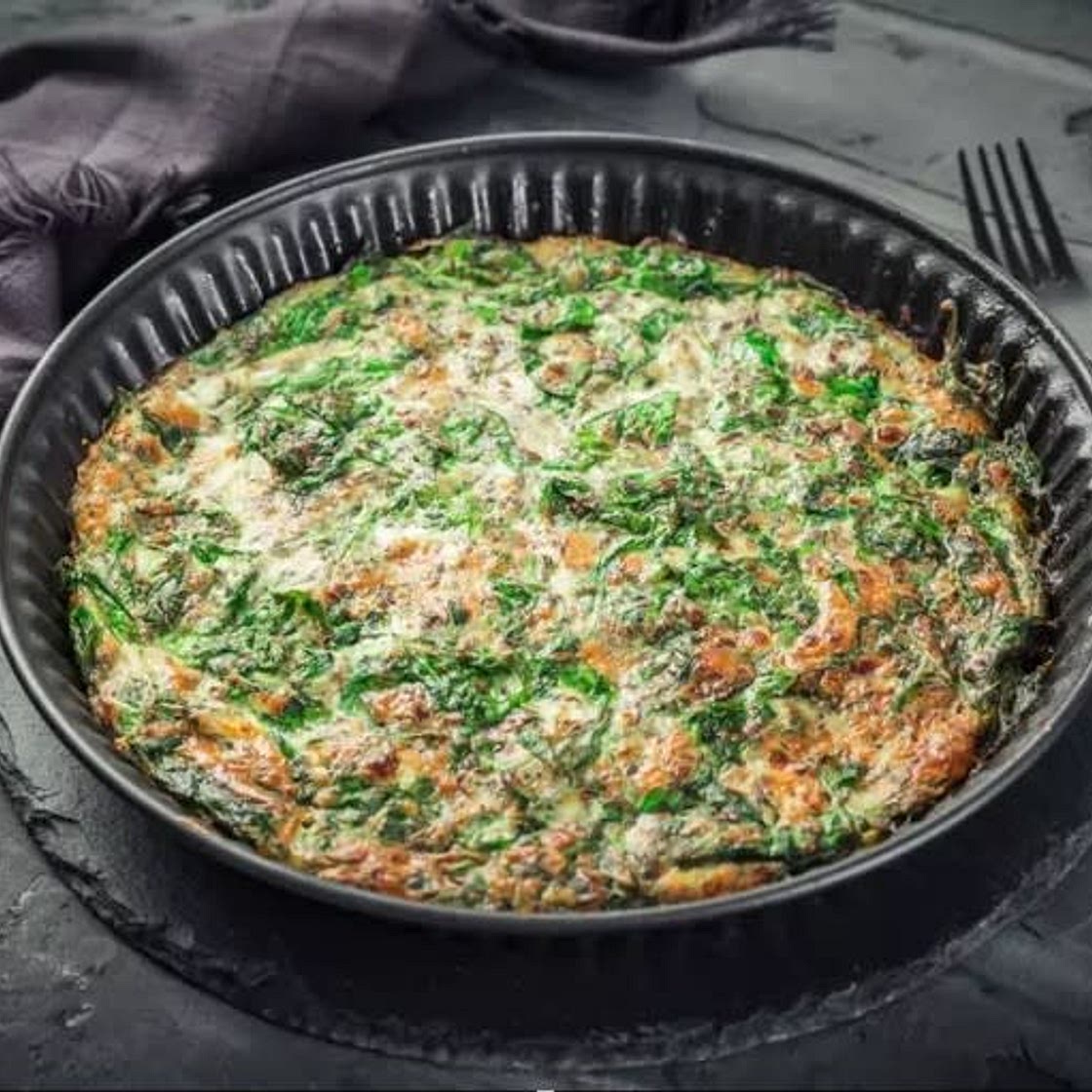 Torta de espinafre e ricota