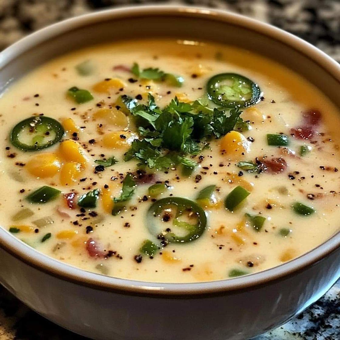 Spicy Jalapeño Popper Soup