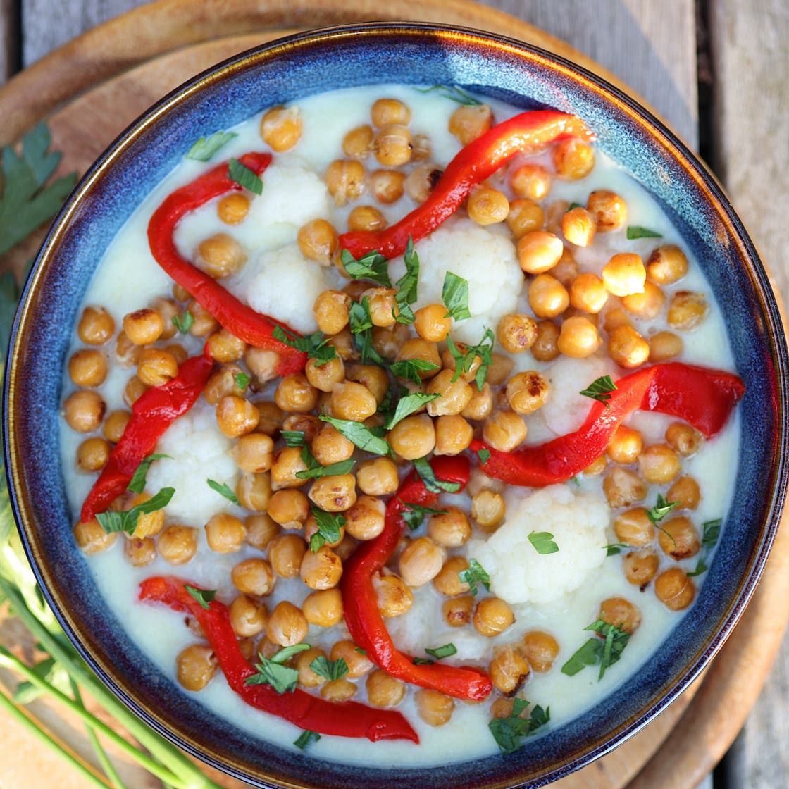Cauliflower with Chickpeas