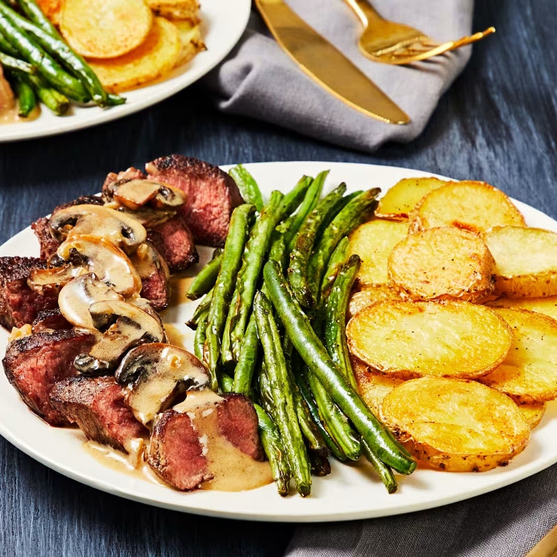 Creamy Mushroom Steak
