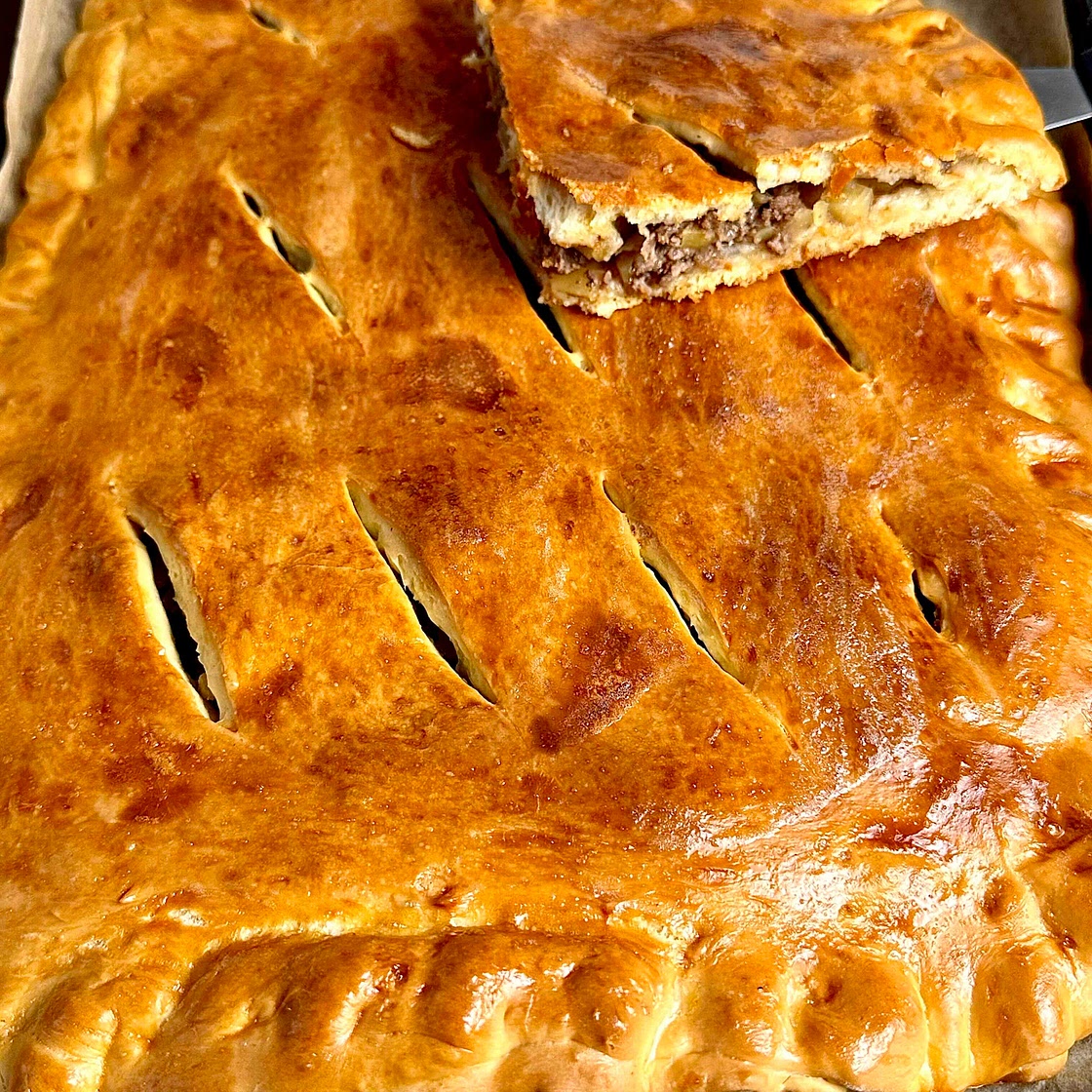 Meat and Potato Pie - Pirog 