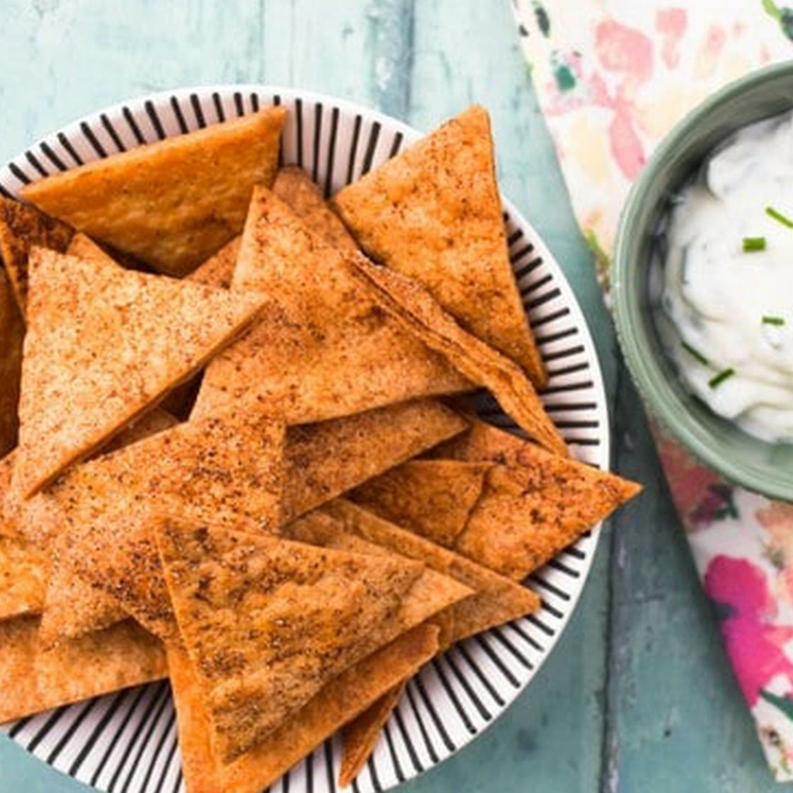 Easy Paprika Tortilla Chips