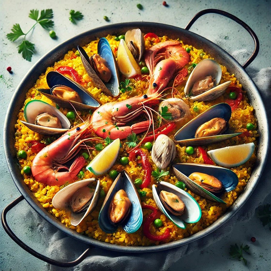 Seafood Paella