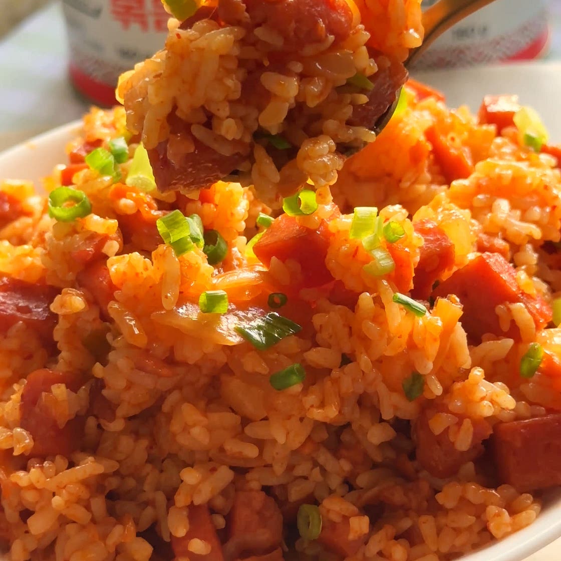 Easy One Pan Kimchi Fried Rice