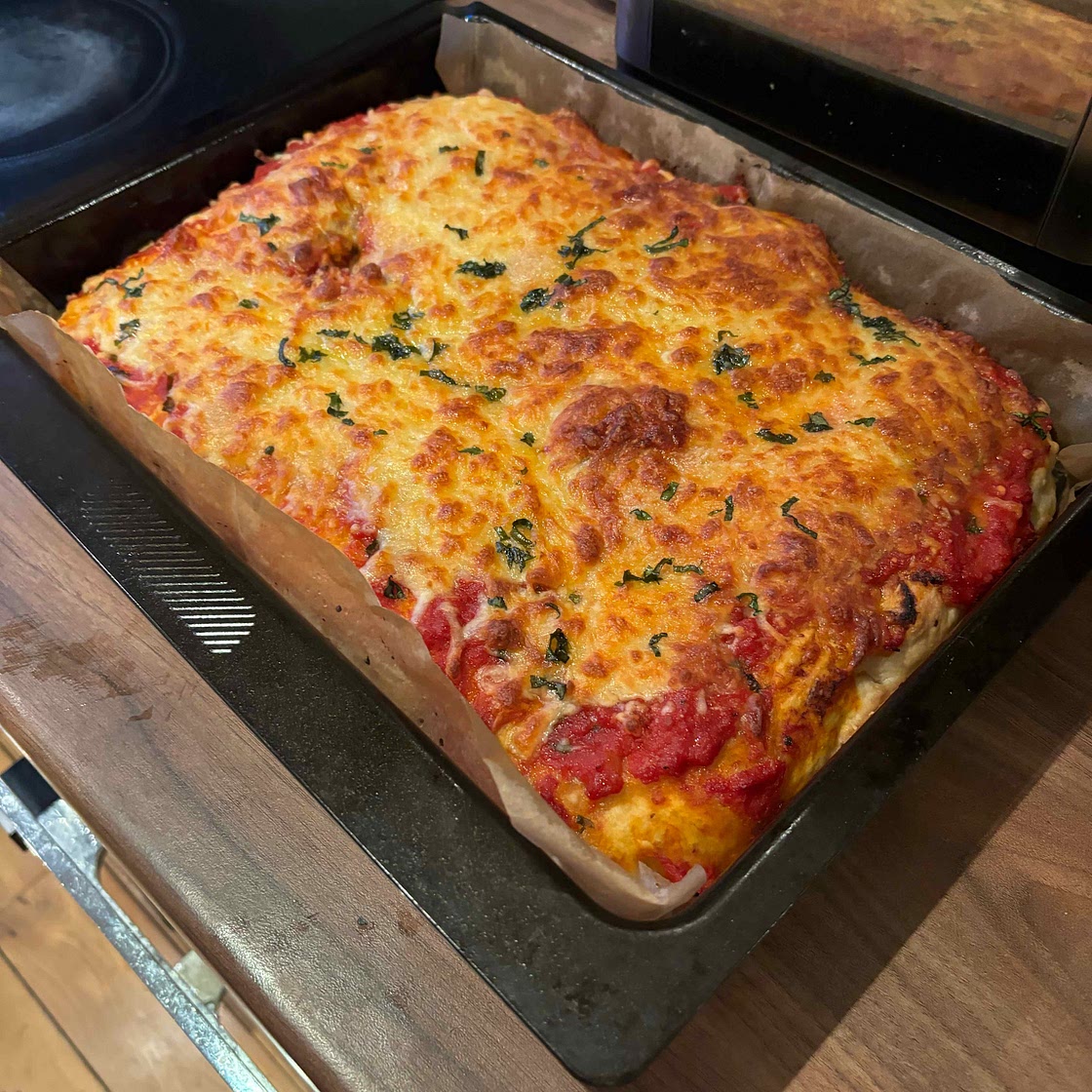 Sicilian-style Pizza (Focaccia Pizza)
