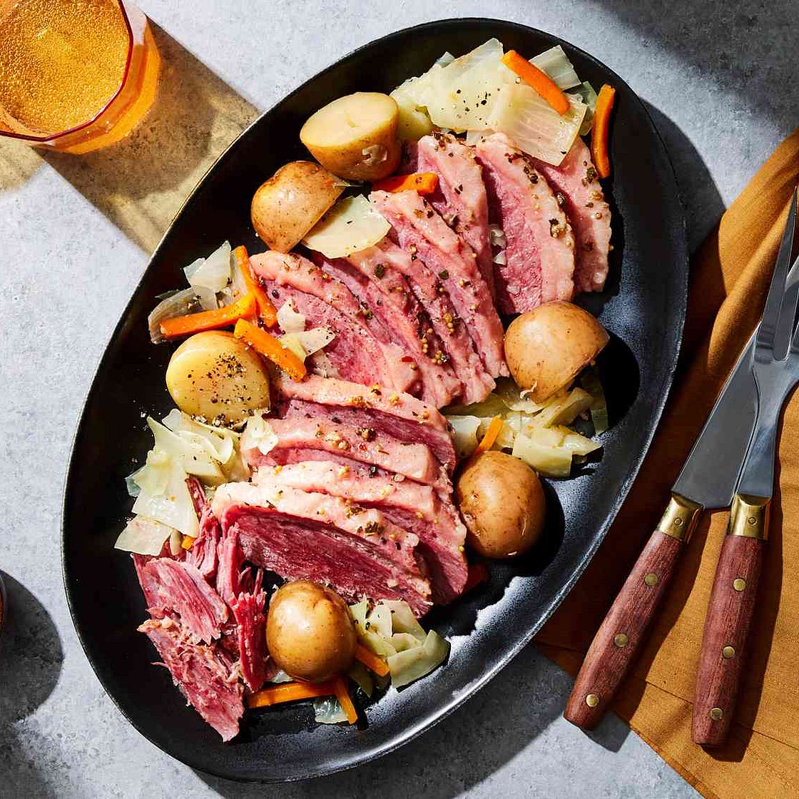 Slow-Cooker Corned Beef and Cabbage