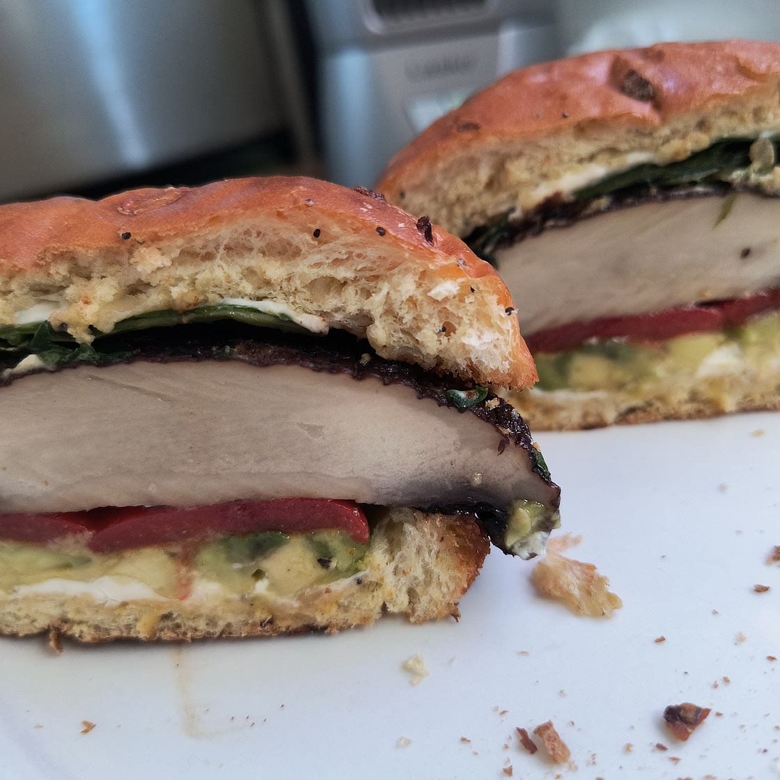 Portobello Mushroom Sandwich