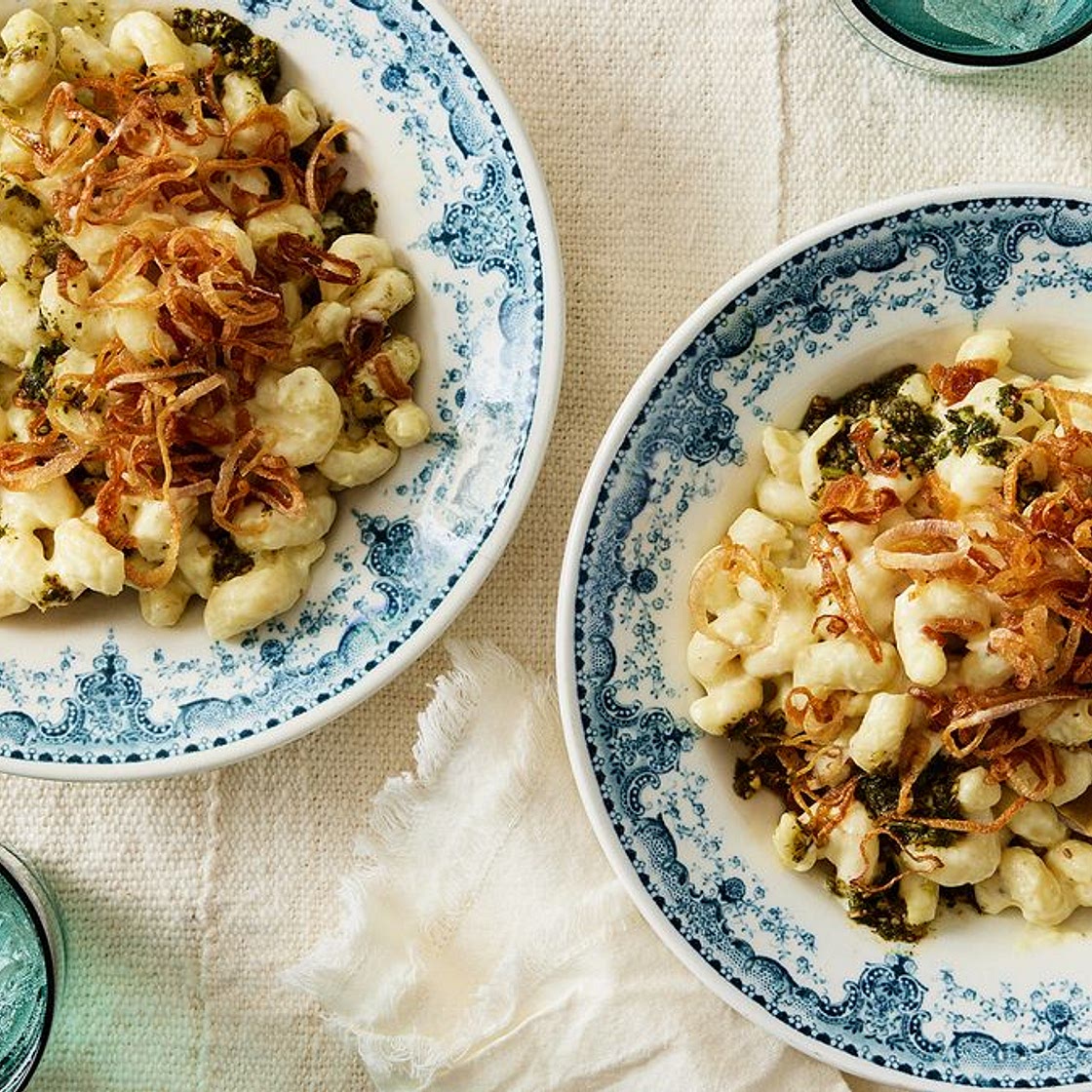 Middle Eastern Mac & Cheese With Za’atar Pesto From Ottolenghi Test Kitchen
