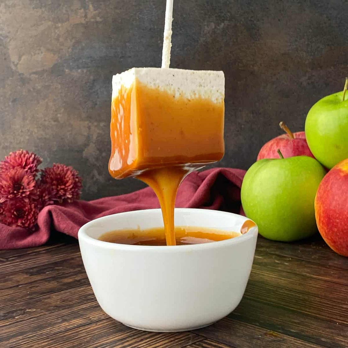 Caramel Apple Marshmallows