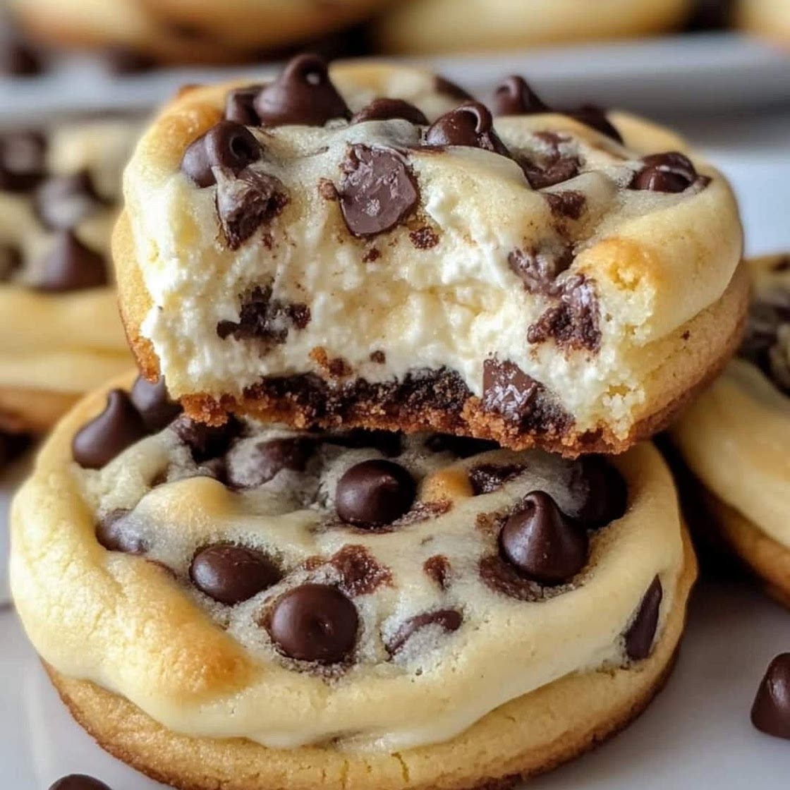 Chocolate Chip Cheesecake Cookies