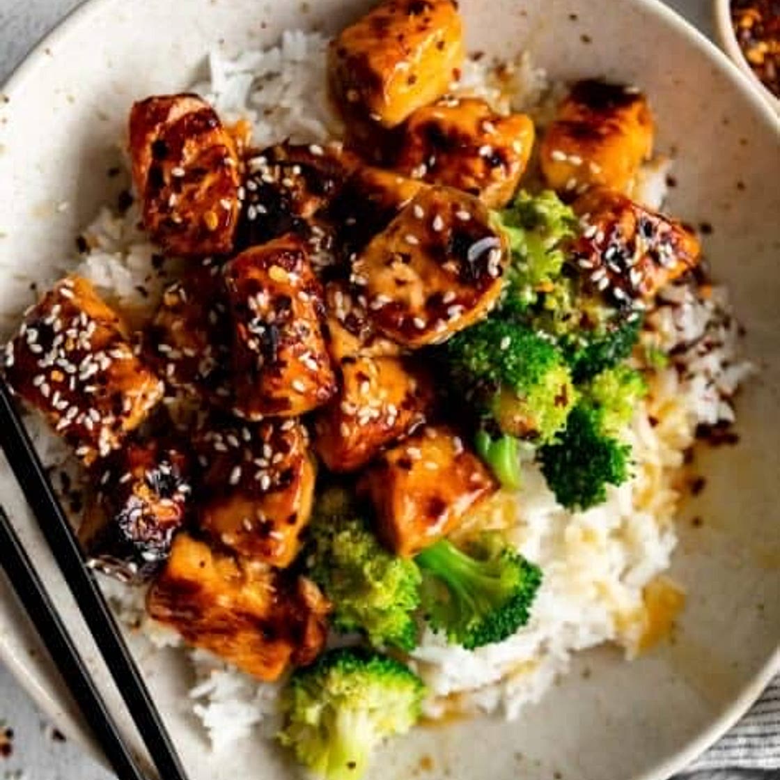 Pan Fried Orange Salmon