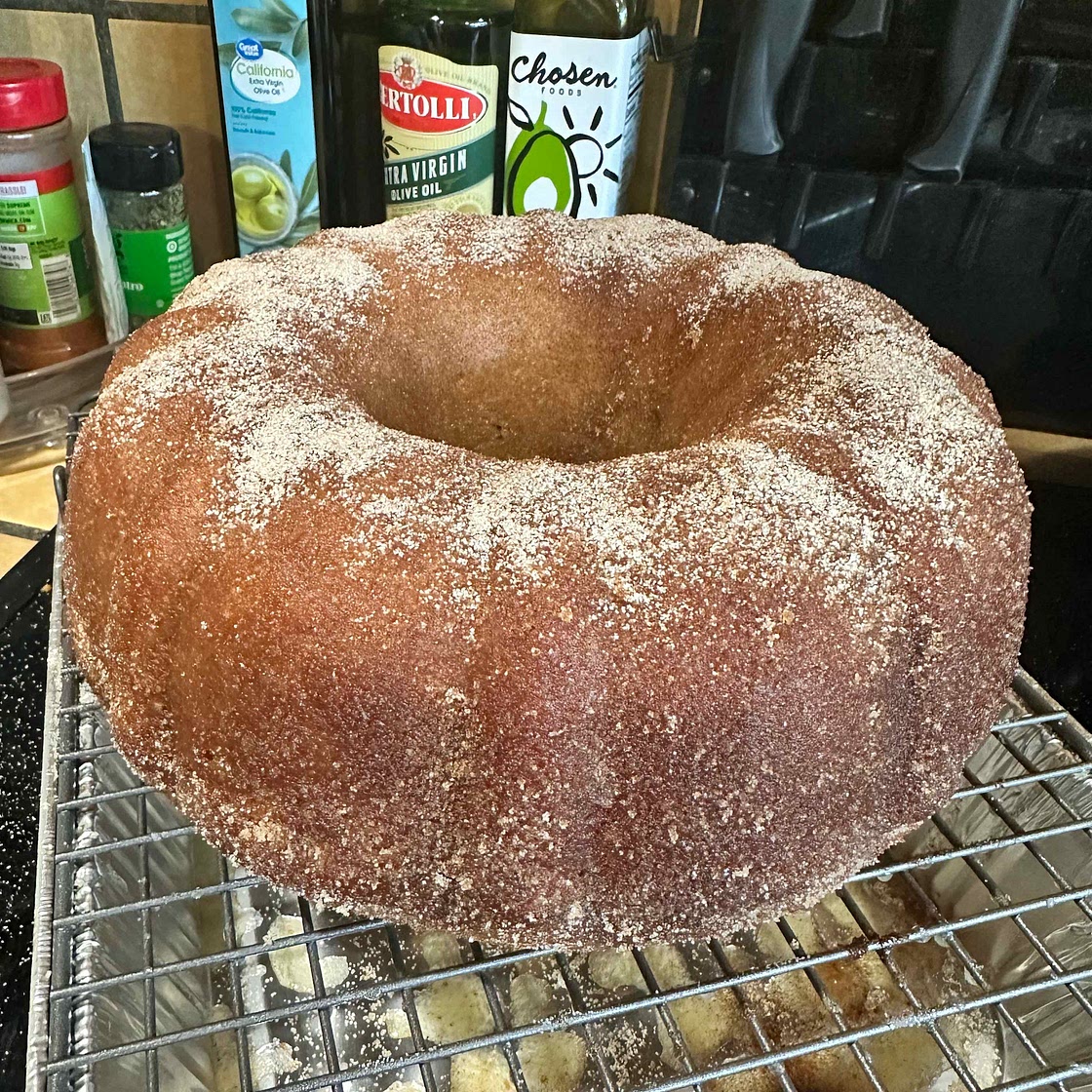 Apple Cider Donut Cake