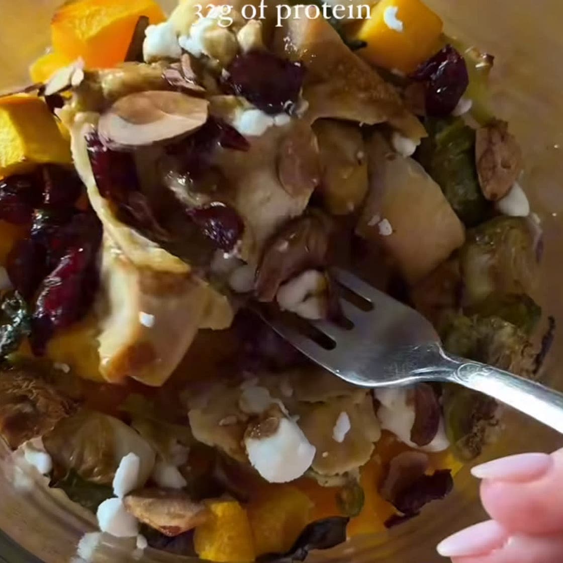 Maple Dijon chicken harvest bowls 