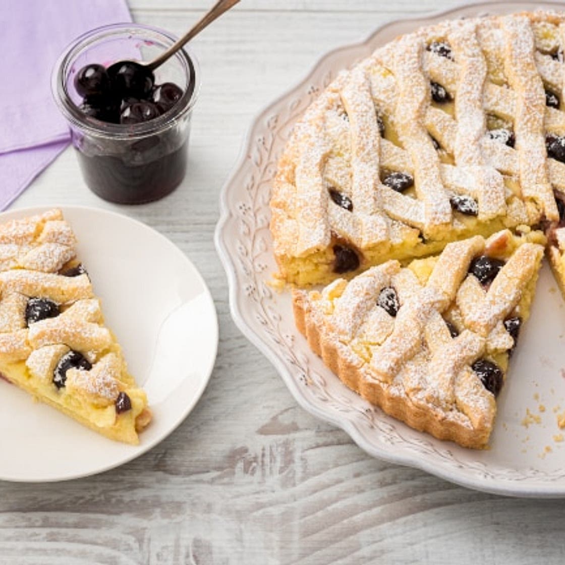 Crostata amalfitana