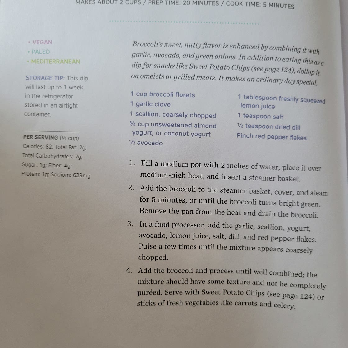 Creamy Broccoli Dip (118)
