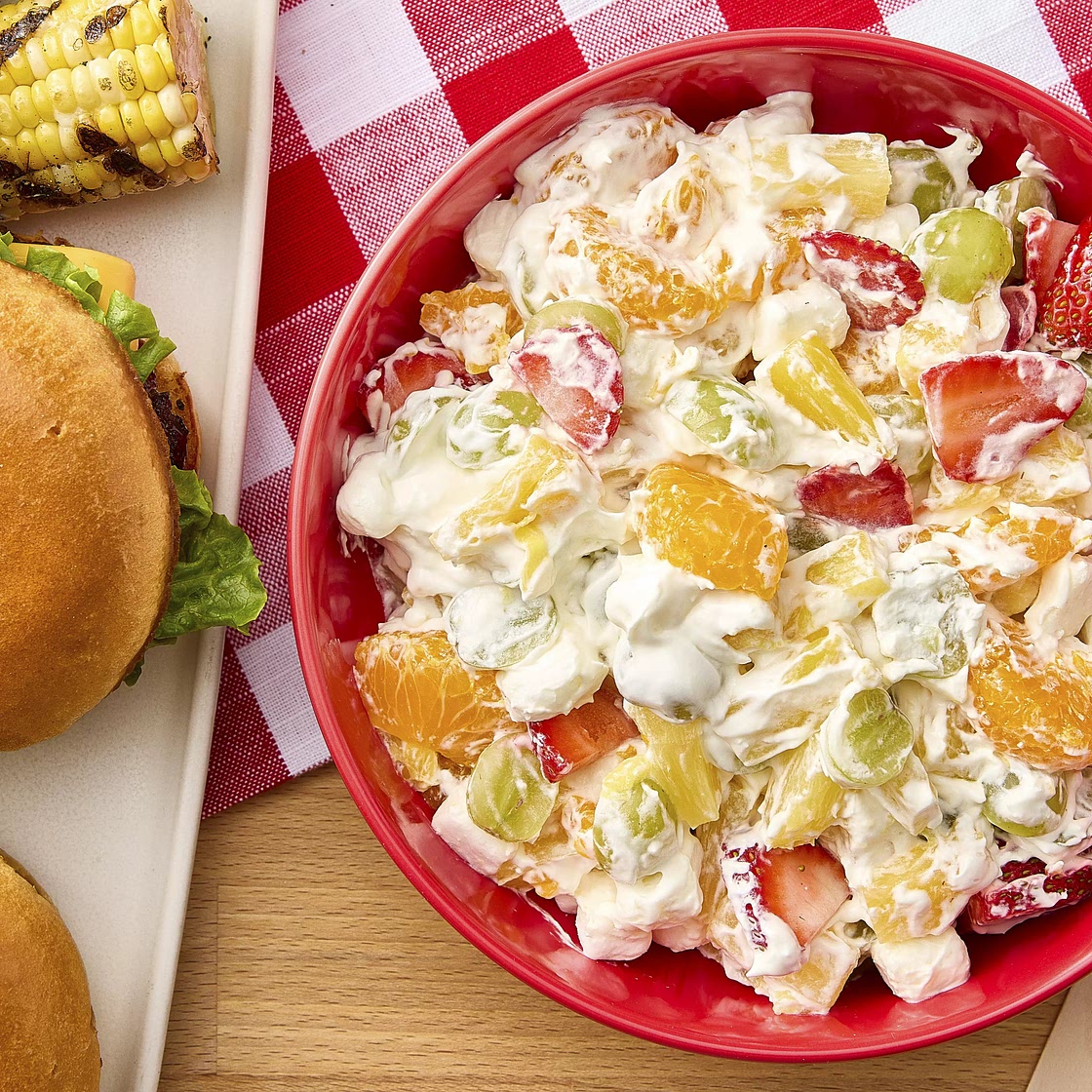 Pudding Fruit Salad